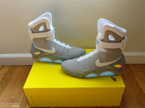 back to the future 2 nike air mag replicas|air mags original price.